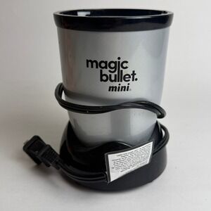 Magic Bullet Mini Blender Replacement Motor Base Silver Black MTB-101B 200W